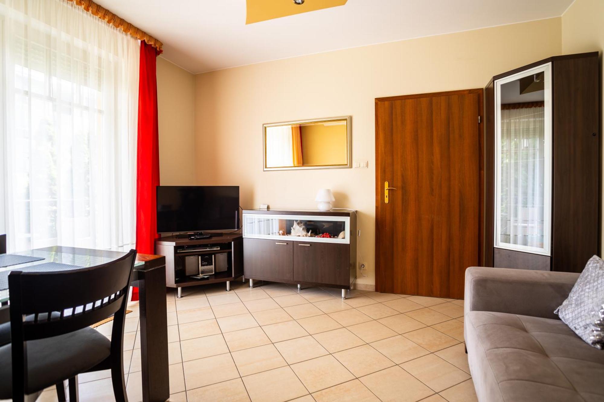Lägenhet Victus Apartamenty, Patio *